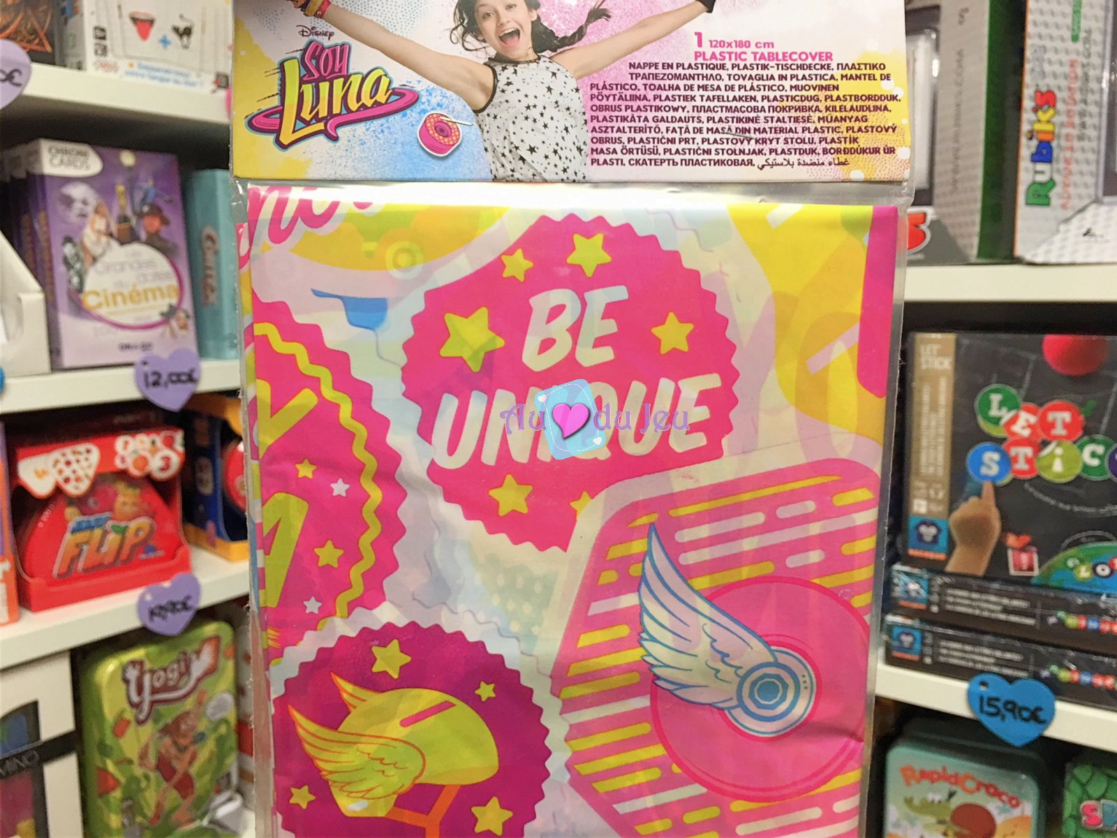 Nappe Soy Luna Pour Vos Anniversaires Et Fetes Au Coeur Du Jeu