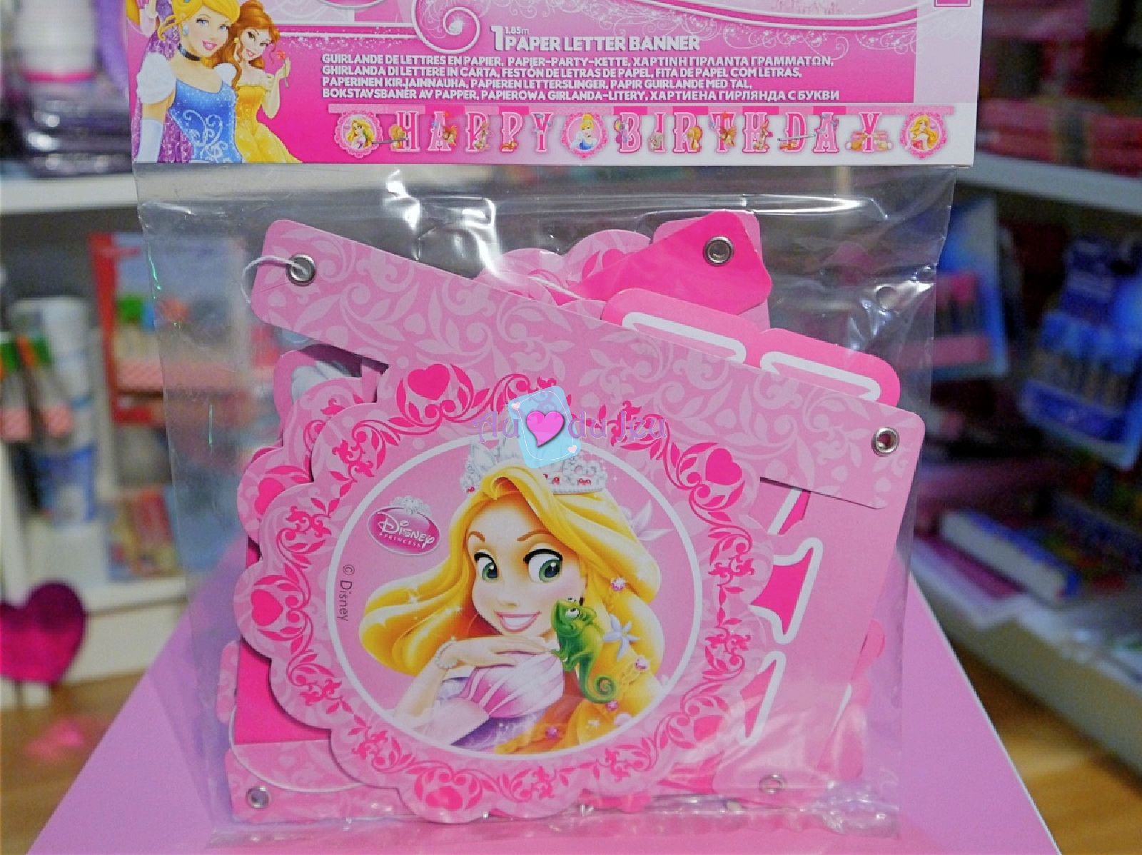 Banderole Princesses Disney Pour Vos Anniversaires Et Fetes Au Coeur Du Jeu