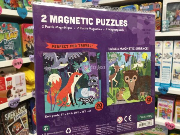 2 Puzzles Magnétiques Foret – Image 2