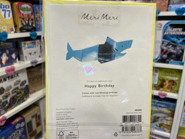 Carte Anniversaire Requin – Image 2