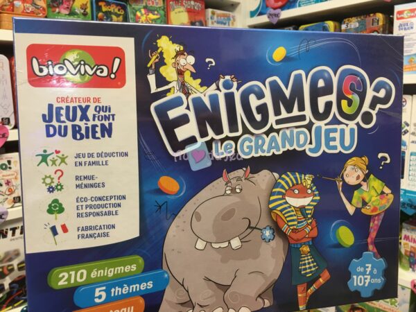 Enigmes - Le Grand Jeu