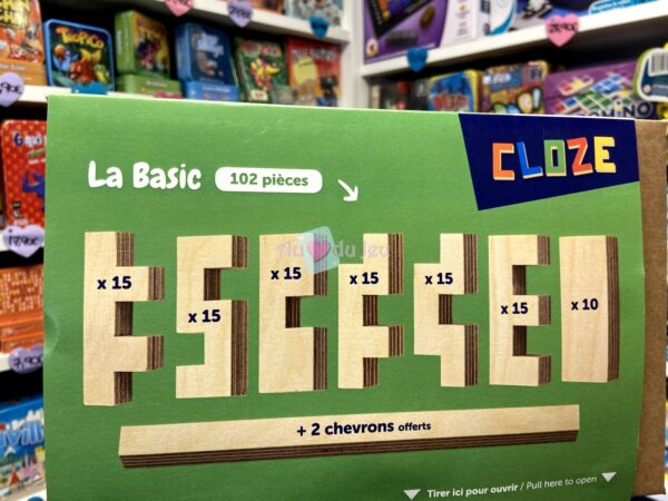 Jeu Construction Bois - La Basic 102 Pièces – Image 2