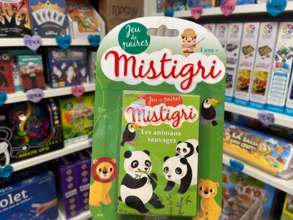 Jeu de Mistigri Les Animaux Sauvages