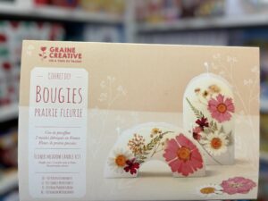 Kit Bougie Prairie Fleurie Graine Creative