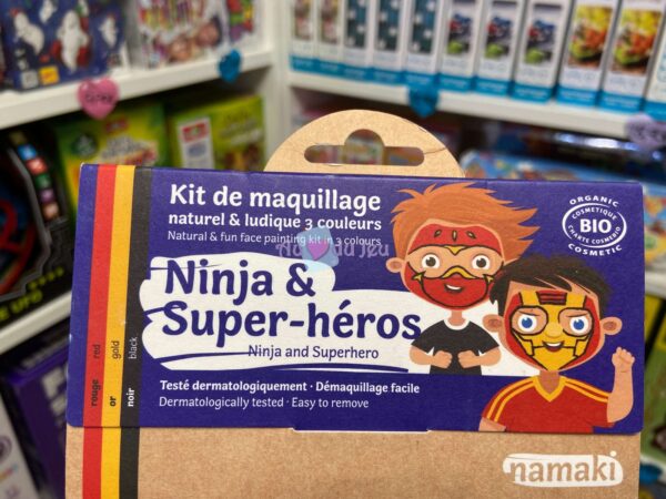 Kit Maquillage Ninja & Super-heros