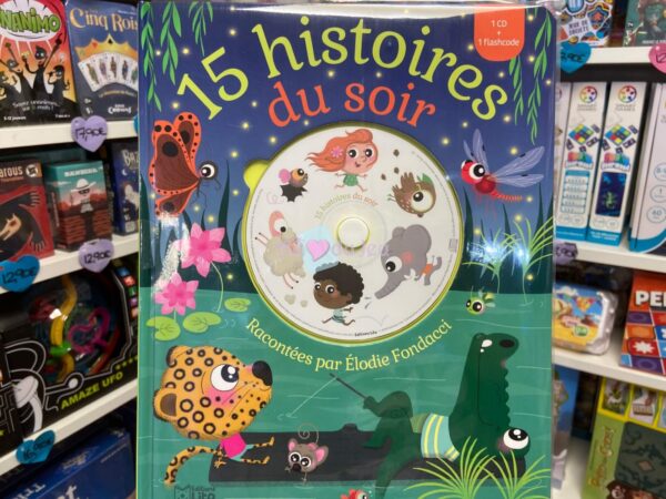 Livre CD 15 Histoires Du Soir