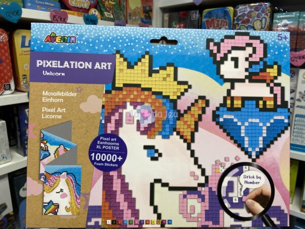 Pixelation Art Unicorn Licornes