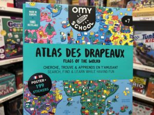 Poster Géant Atlas des Drapeaux OMY