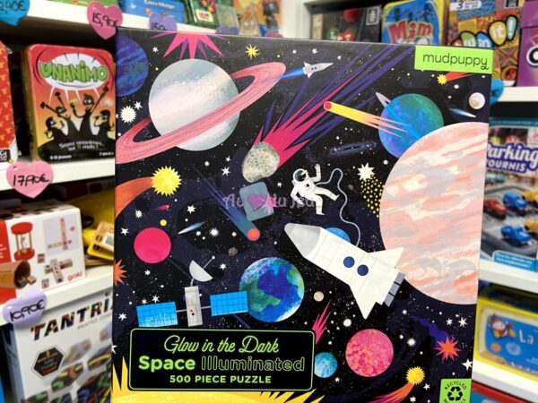 Puzzle 500 Pièces Phosphorescent - Espace