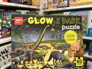 Puzzle 60 Pièces Dinosaures Glow APLI Kids