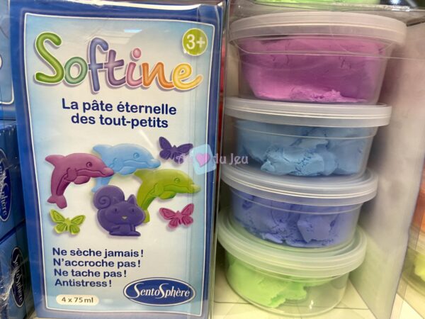 Softine - 4 Pots Couleurs Chaudes