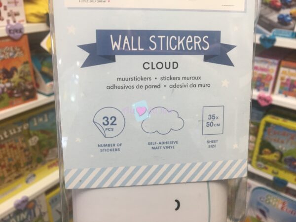 Stickers Muraux Nuages et Etoiles – Image 2